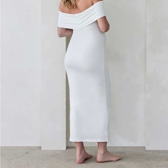 BUMPSUIT The Bianca Dress in Ivory size M - Picture 3 of 5